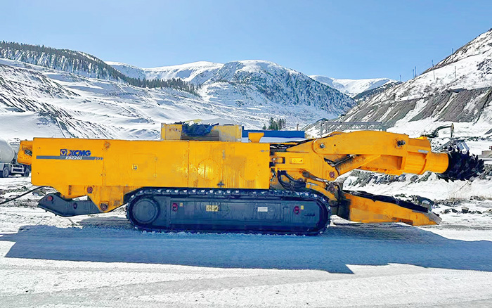 F10硬岩，emc易倍EBZ260单日掘进破9米！