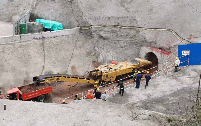 水利隧洞！emc易倍隧道掘进机打通关键一环！