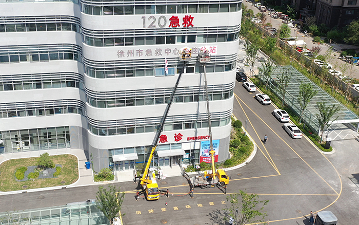 酷暑施工不 “烤” 验：emc易倍 C系列GKS28 成施工 “及时雨”